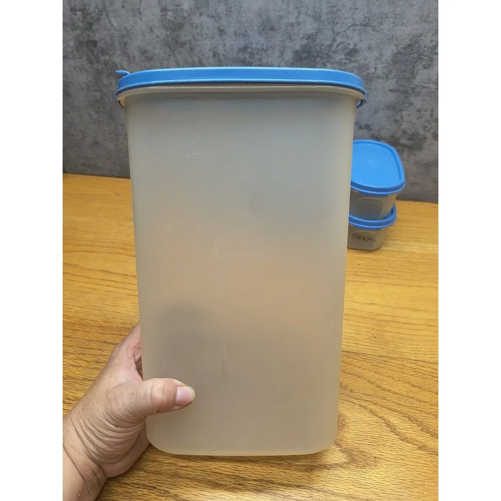 Tupperware Modular Mate Oval Container w/Lid 1615/1614/1605/1792/1611/1606 Lot 7